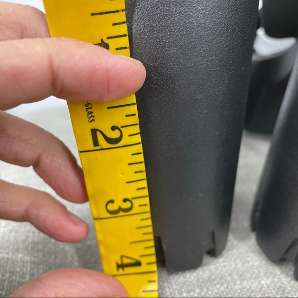 Topshop new platform heel peep toe black 39 - Picture 5 of 5